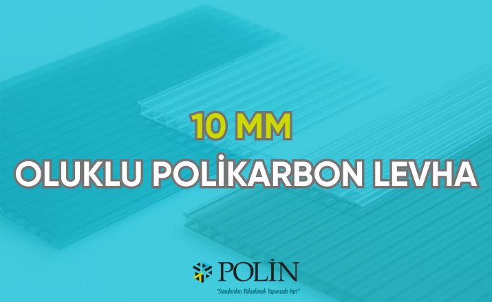 10mm oluklu polikarbon levha