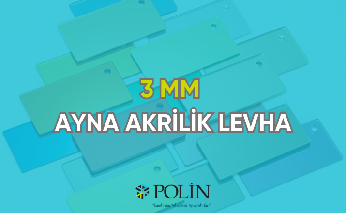 3mm ayna akrilik levha